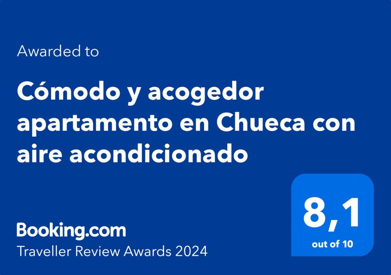 Acogedor Apartamento Con Balcon En El Barrio De Chueca, Gran Via Con Aire Acondicionado Y Calefaccion Μαδρίτη Εξωτερικό φωτογραφία